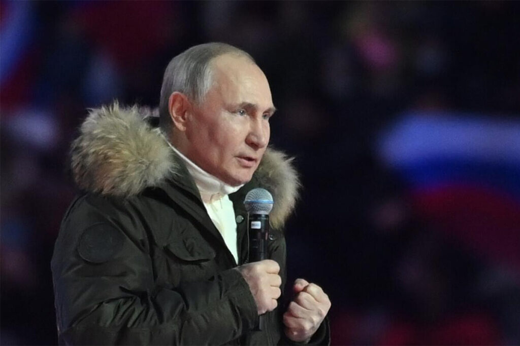 Владимир Путин, митинг, Крым, Украина, выступление