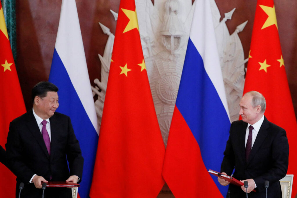 Путин, Си, Китай, сотрудничество, война, санкции