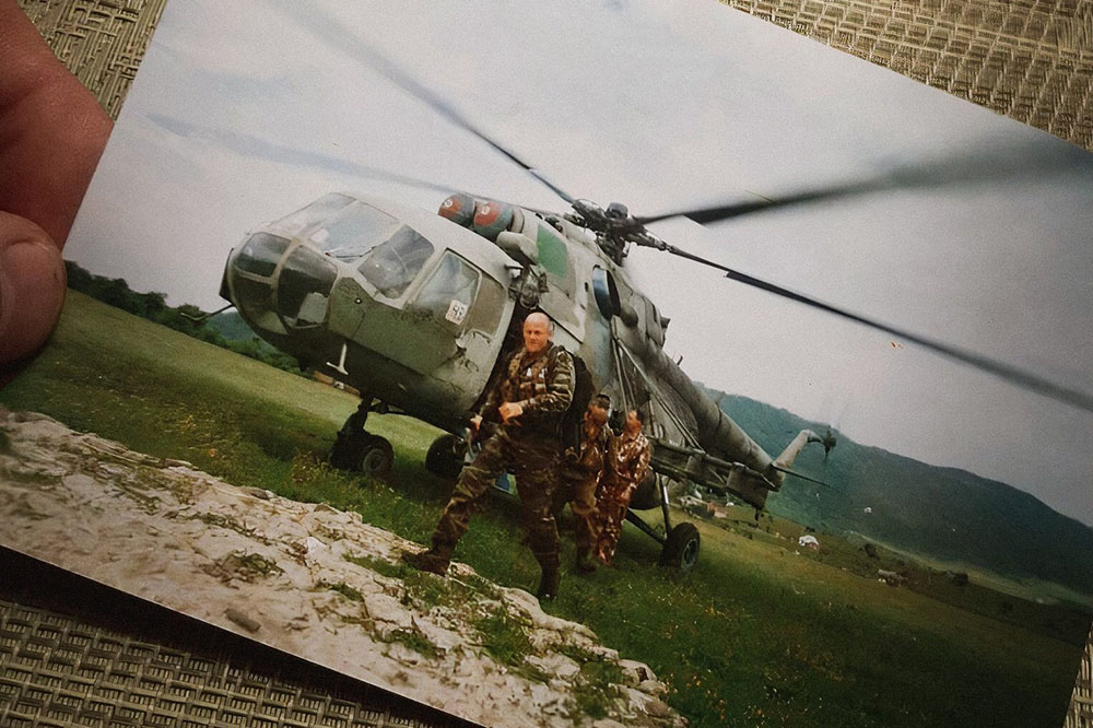 Дмитрий Уткин во время службы в спецназе ГУР Генштаба Минобороны