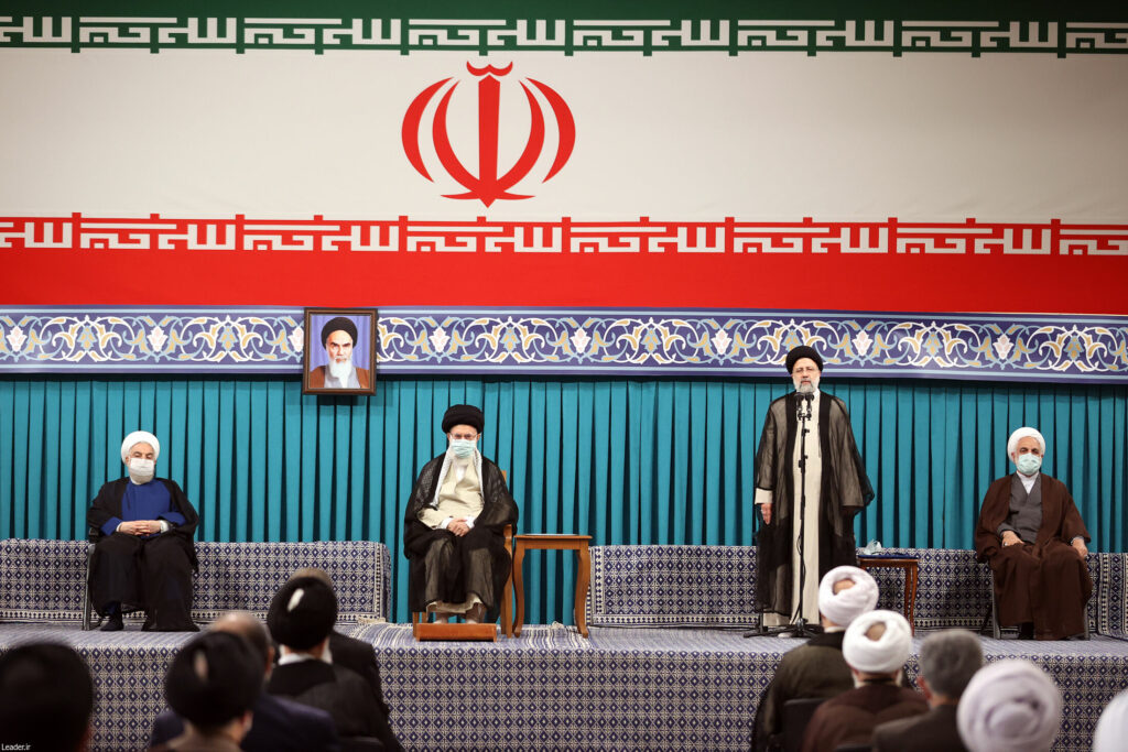 Выступление Сейеда Раиси после победы на выборах. Фото: пресс-служба президента Ирана 