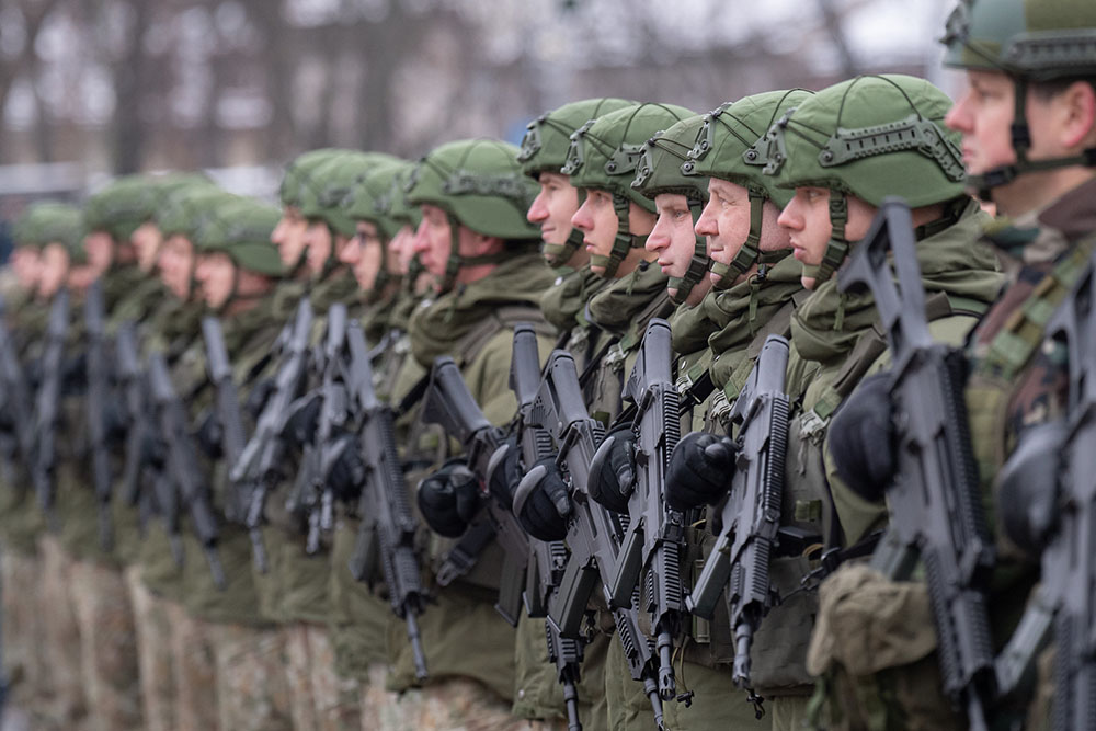 Солдаты армии Литвы. Фото: пресс-служба Министерства обороны Литовской Республики